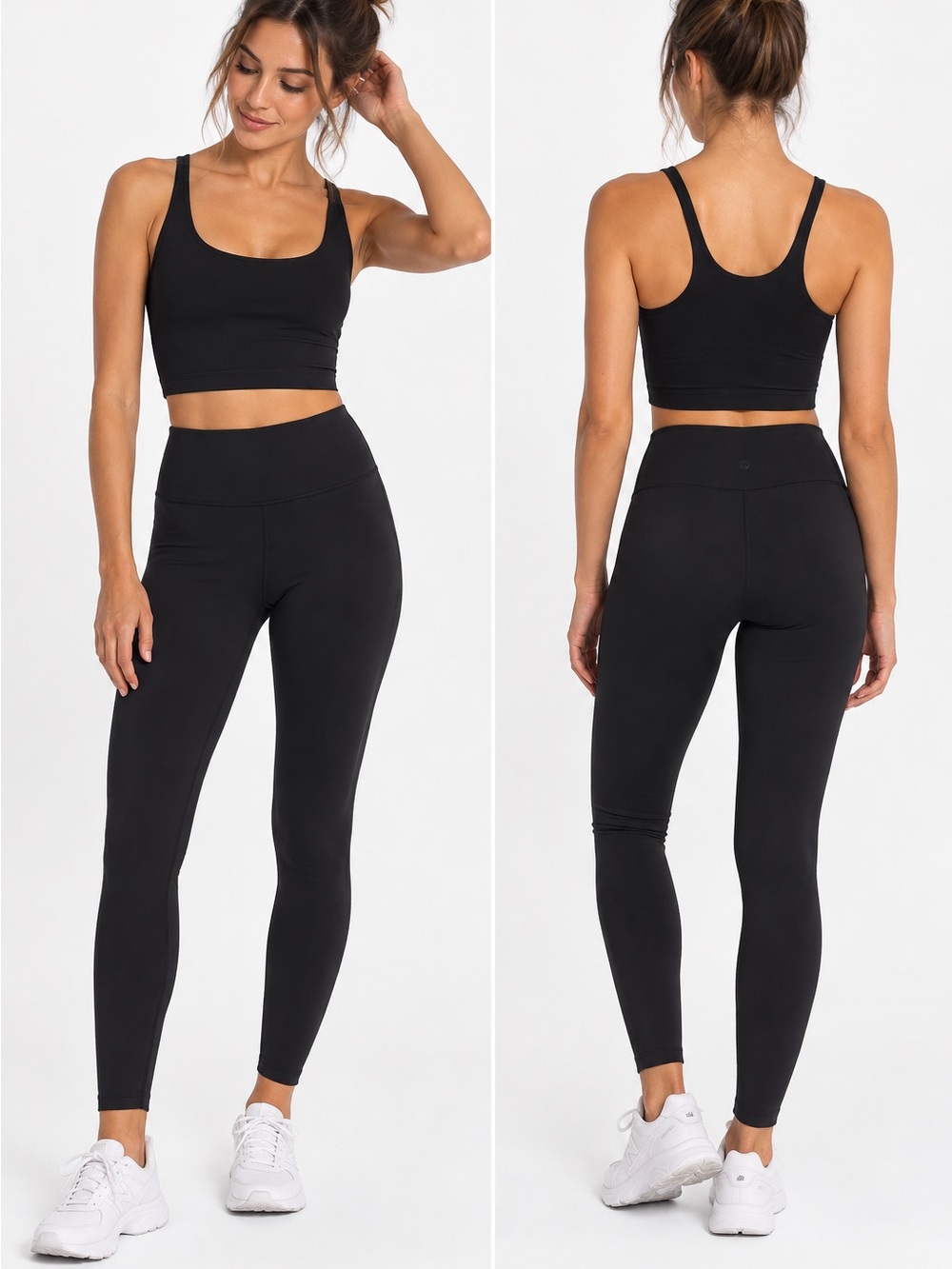 30. Girlfriend collective • nwt $167 Black High-Waist Performance Leggings